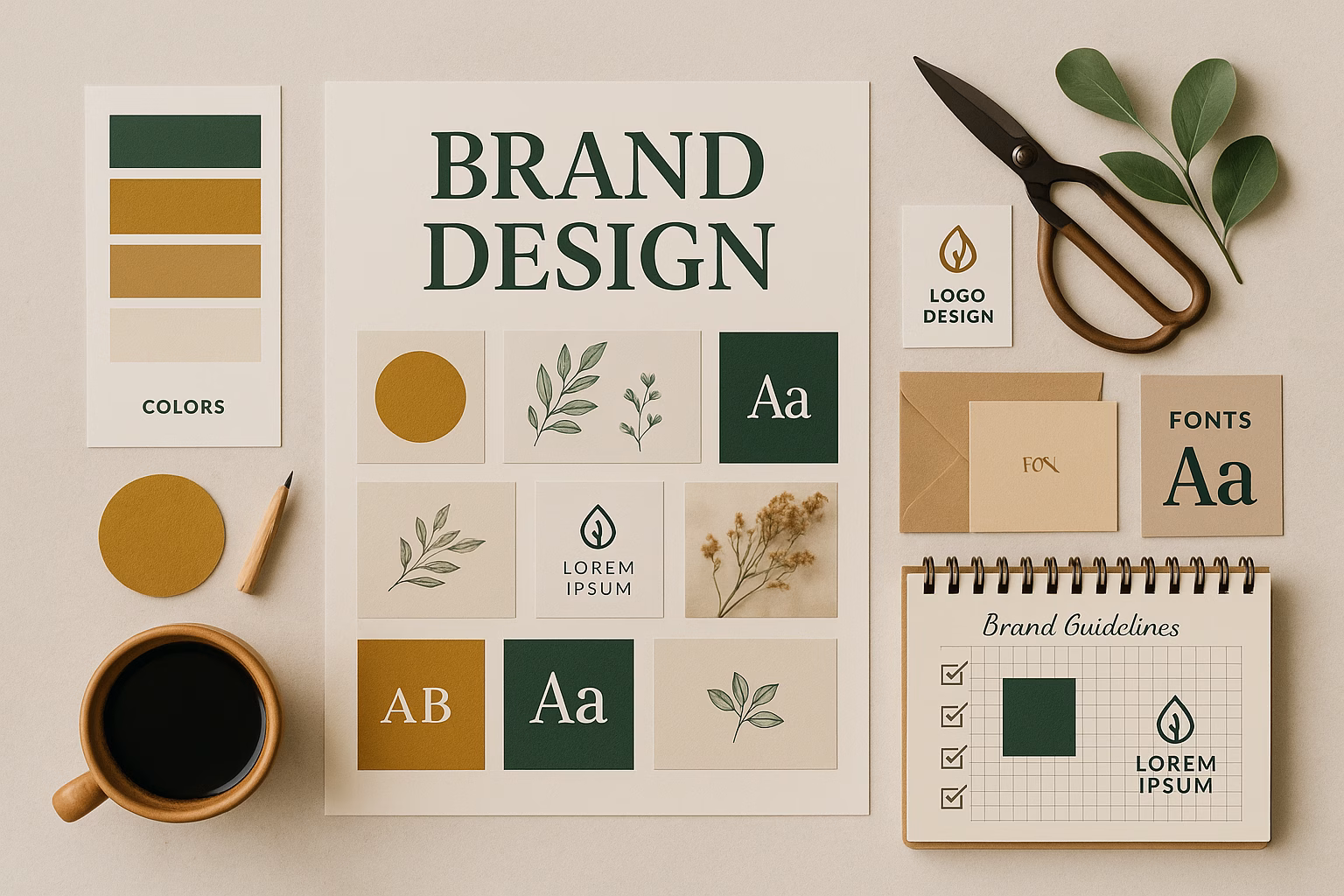 Was ist Brand Design – und warum solltest du es nicht dem Zufall überlassen?