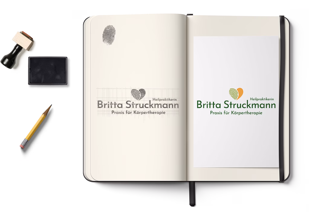 Britta_Struckmann_Heilpraktikerin_Logo_Design Logo Design